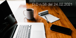 Decreto Direttoriale n.58 del 24.02.2021