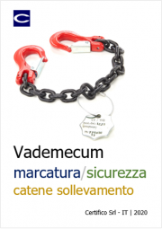 Vademecum Marcatura e Sicurezza catene sollevamento