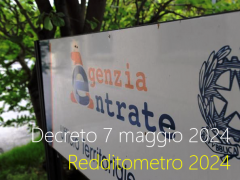 Decreto 7 maggio 2024 / Redditometro 2024