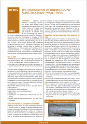 The Remediation Of Underground Asbestos The Remediation Of Underground Asbestos