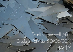 Circolare applicazione DM 264/2016 sottoprodotti