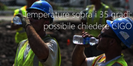 Temperature sopra i 35 gradi: possibile chiedere la cassa integrazione ordinaria