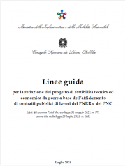 Linee Guida Progetto Fattibilità Tecnico Economica (PFTE) | PNRR e PNC Linee Guida Progetto Fattibilità Tecnico Economica (PFTE) | PNRR e PNC