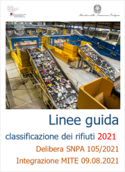 Linee guida SNPA sulla classificazione dei rifiuti 2021