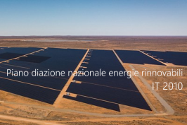 Piano di azione nazionale per le energie rinnovabili Piano di azione nazionale per le energie rinnovabili