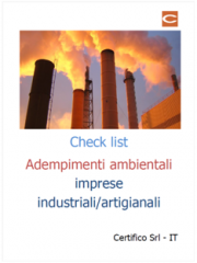 Check list ambiente 2018