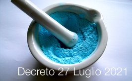 Decreto  27 luglio 2021 | Suppl. 10.5 Farmacopea europea 10ª ed.