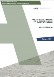 Guida ANCE 2025: Polizza catastrofale (Cat Nat) aspetti operativi Guida ANCE 2025: Polizza catastrofale (Cat Nat) aspetti operativi