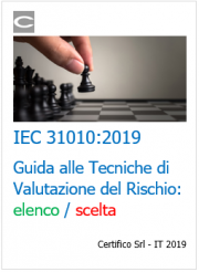 EN 31010 Guida alle Tecniche di Valutazione del Rischio: elenco / scelta