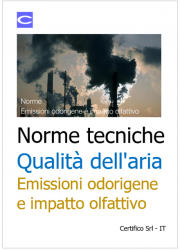 Norme UNI Qualità dell'aria - Emissioni odorigene e impatto olfattivo