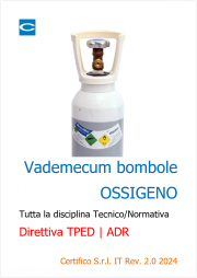 Vademecum bombole ossigeno