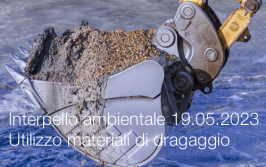 Interpello ambientale 19.05.2023 - Utilizzo dei materiali di dragaggio