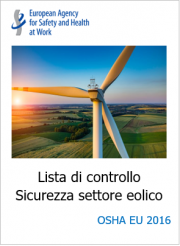 Lista di controllo Sicurezza settore eolico