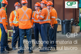 CIIP | Formazione in materia di salute e sicurezza sul lavoro