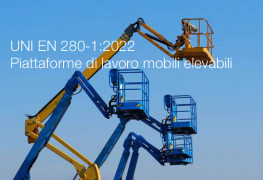 UNI EN 280-1:2022 - Piattaforme di lavoro mobili elevabili 