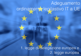 Legge di Delegazione europea e Legge europea