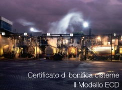 Bonifica cisterne: Modello ECD