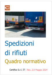 Spedizioni di rifiuti: Quadro normativo