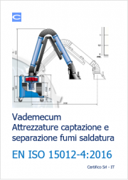 Vademecum attrezzature captazione fumi saldatura EN ISO 15012-4