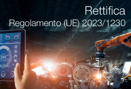 Rettifica del regolamento (UE) 2023/1230 - 04.07.2023 Rettifica del regolamento (UE) 2023/1230 - 04.07.2023
