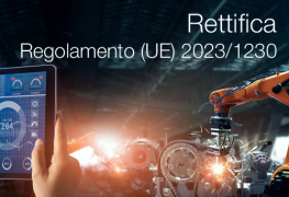 Rettifica del regolamento (UE) 2023/1230 - 04.07.2023