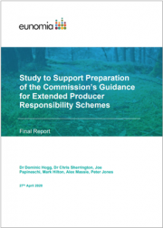 Study to Support Guidance for Extended Producer Responsibility Schemes Study to Support Guidance for Extended Producer Responsibility Schemes