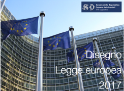 Disegno di Legge Europea 2017