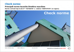 Check norme Direttiva macchine 2006/42/CE