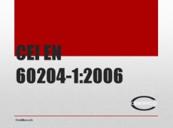 CEI EN 60204-1 - CEI EN 60439-1 - EN ISO 13849-1