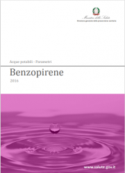 Valori limite Benzo(a)pirene nelle acque consumo umano