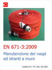 EN 671-3 Manutenzione dei naspi ed idranti a muro