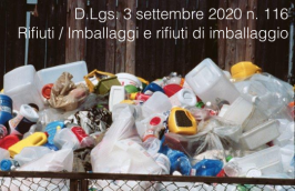 Decreto Legislativo 3 settembre 2020 n. 116