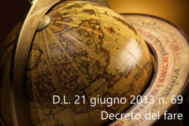 Decreto Legge 21 giugno 2013 n. 69