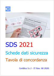 SDS 2021: Tavola di concordanza