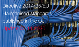 Directive 2014/35/EU: Harmonised standards published in the OJ