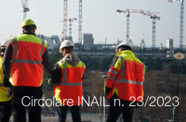 Circolare INAIL n. 23 del 1° giugno 2023 Circolare INAIL n. 23 del 1° giugno 2023