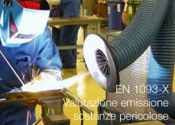 Serie norme EN 1093-X | Valutazione emissione sostanze pericolose trasportate dall'aria