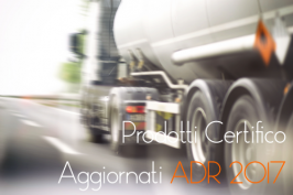 Prodotti tecnici ADR Aggiornati ADR 2017