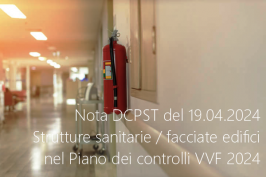 Nota DCPST del 19.04.2024: Strutture sanitarie / facciate edifici nel piano dei Controlli PI Anno 2024