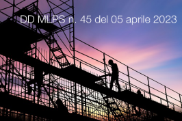 Decreto Direttoriale MLPS n. 45 del 05 aprile 2023