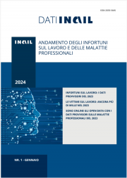 Dati INAIL 1/2024 - Dati provvisori infortuni sul lavoro 2023