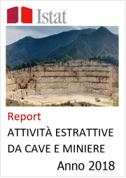 Le attività estrattive da cave e miniere (2018) - Ed. 2020