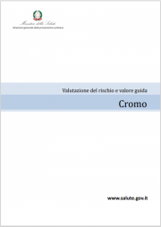 Valutazione del rischio e valore guida acque - Cromo