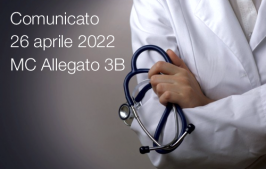 Comunicato INAIL 26 aprile 2022: MC Allegato 3B Comunicato INAIL 26 aprile 2022: MC Allegato 3B