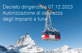 Decreto dirigenziale ANSFISA 07 dicembre 2023 Decreto dirigenziale ANSFISA 07 dicembre 2023