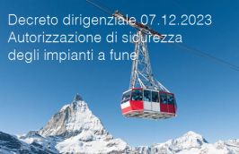 Decreto dirigenziale ANSFISA 07 dicembre 2023