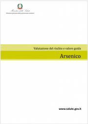 Valori limite arsenico nelle acque consumo umano 