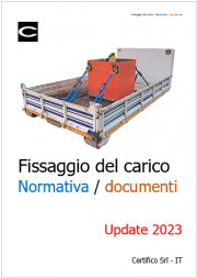 Fissaggio del carico: Normativa e documenti