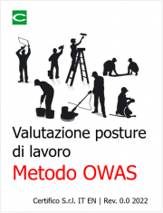 Valutazione posture di lavoro: il metodo OWAS
