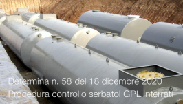 Determina del Direttore Generale n. 58 del 18 dicembre 2020 Determina del Direttore Generale n. 58 del 18 dicembre 2020